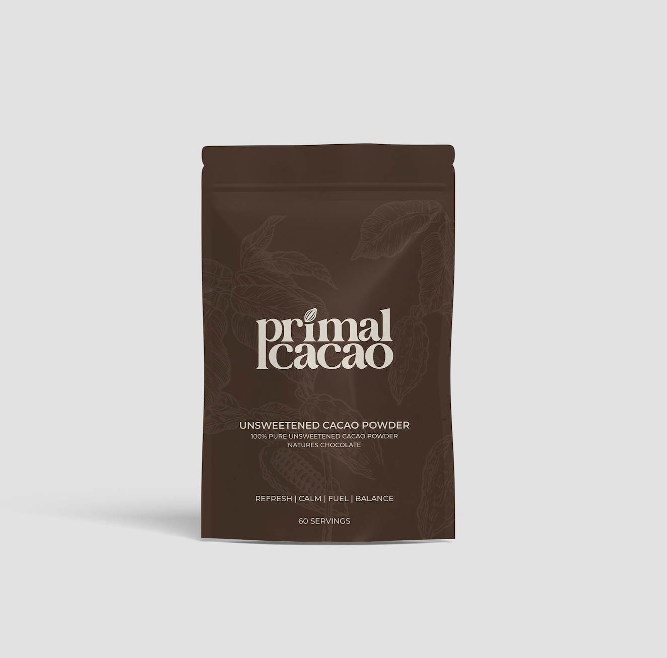 100% Unsweetened Cacao Powder | 1 lb (Baking Supply)